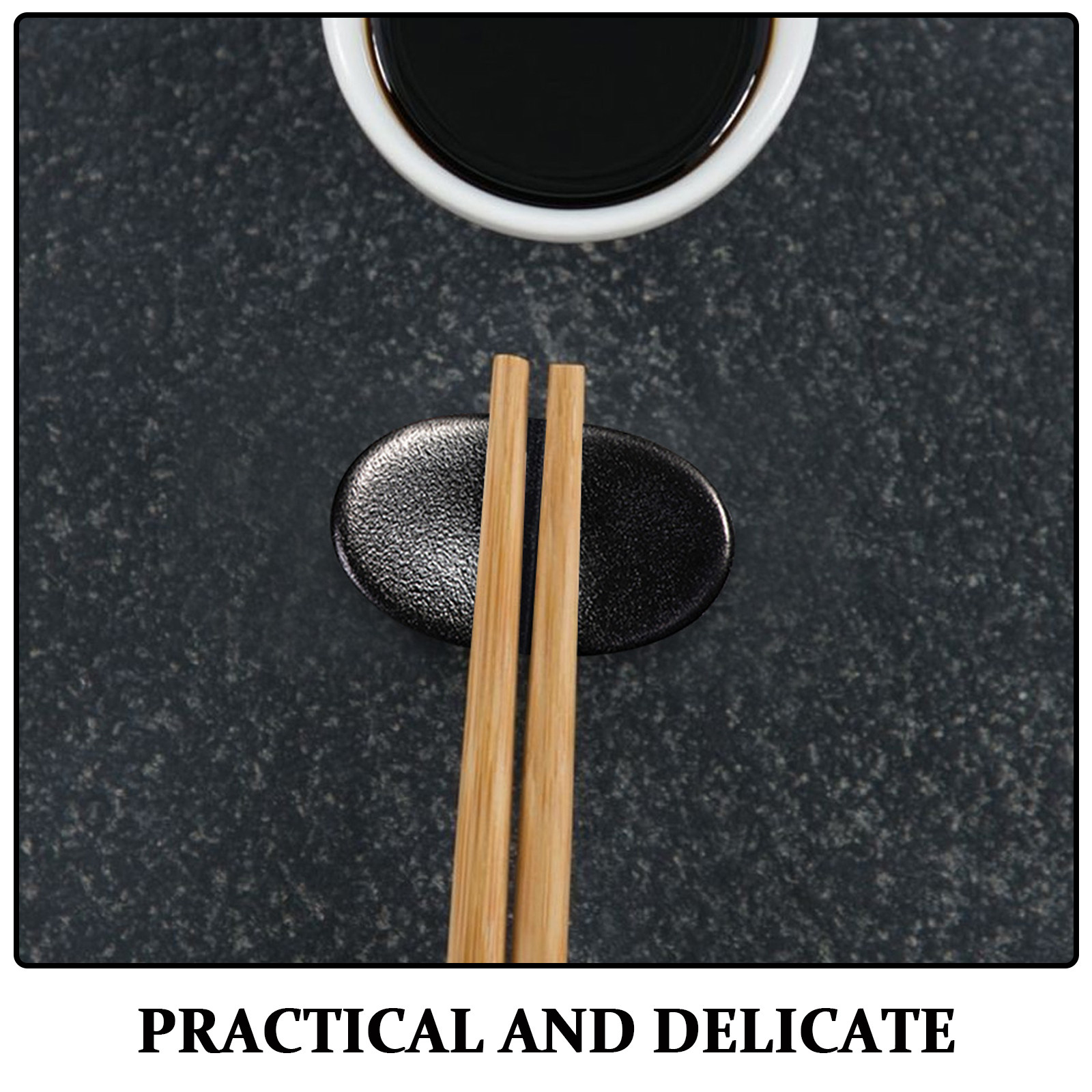 4 pièces : repose-couverts en  - Chopstick Rest Ceramic avis et prix