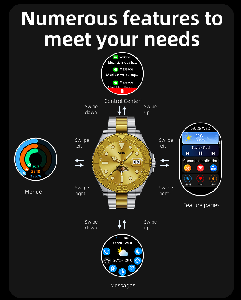 Aiweys-Montre intelligente san - Japanese Lifestyle Called avis et prix